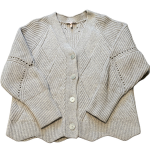 Women's Gray Knit Sweater